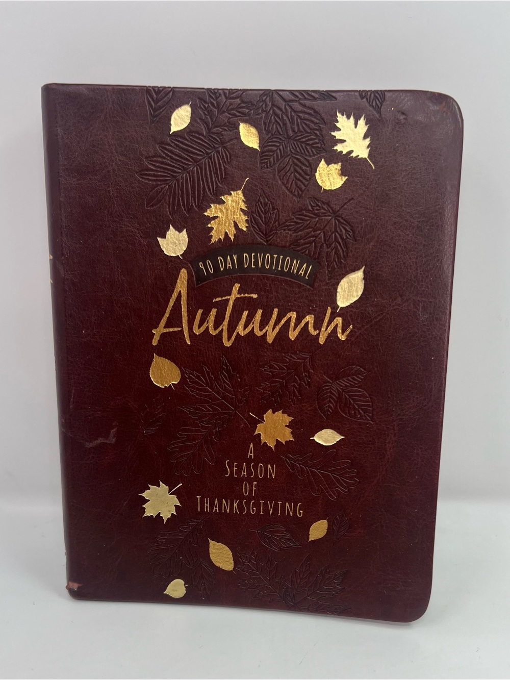 Autumn: A Season of Thanksgiving (90-Day Devotional) 2018 NOS unused Brown Cover